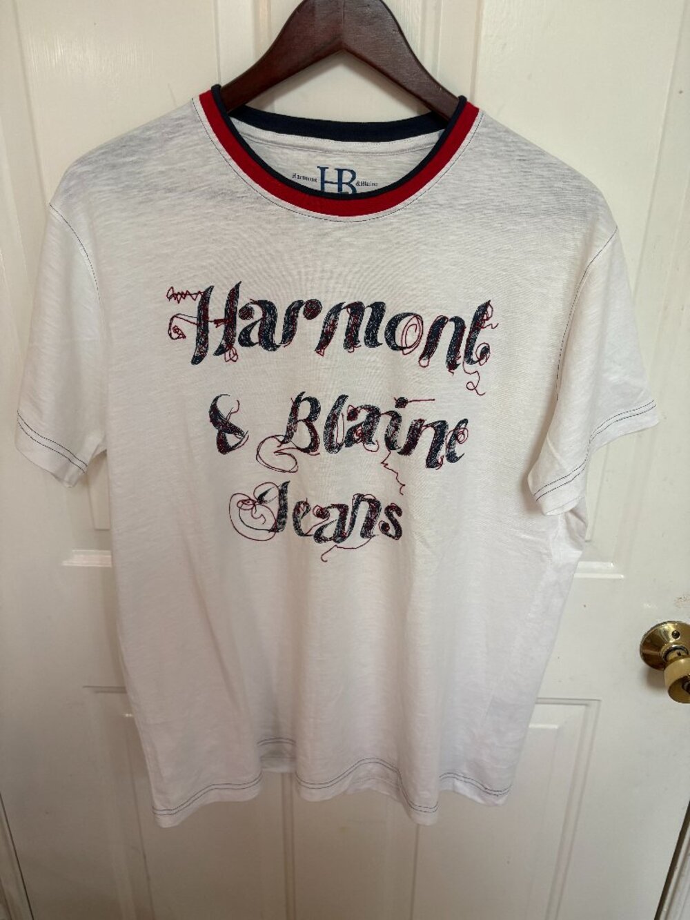 Harmont & Blaine Jeans White Graphic T-Shirt - XXL Womens
